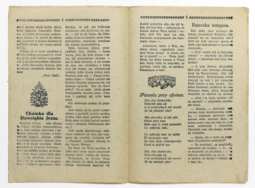 Pierwszy numer "Małego Gościa"
