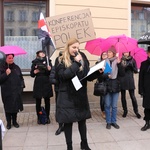 Antykościelna manifestacja feministek