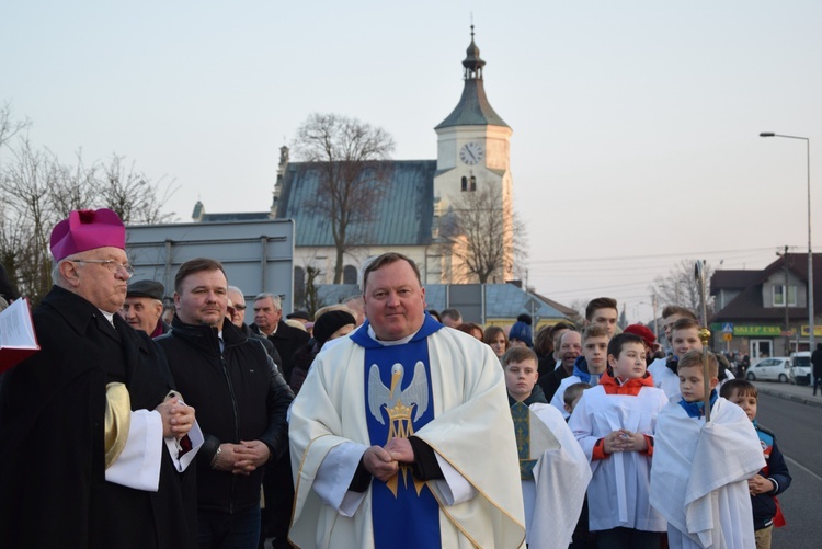 Powitanie ikony MB Częstochowskiej w Bolimowie