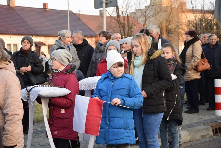 Powitanie ikony MB Częstochowskiej w Bolimowie