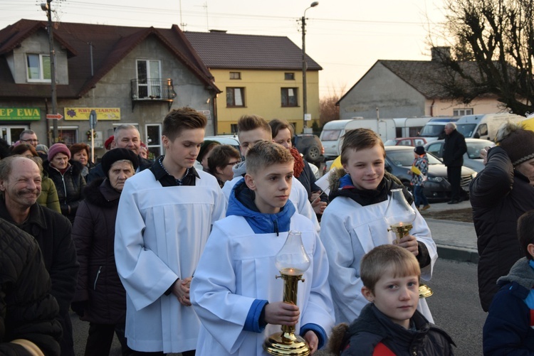 Powitanie ikony MB Częstochowskiej w Bolimowie