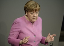 Merkel o reelekcji Tuska