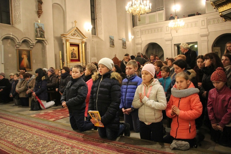 Powitanie ikony MB Częstochowskiej w Kozłowie Szlacheckim