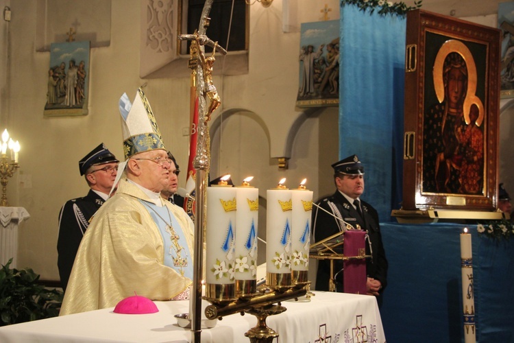 Powitanie ikony MB Częstochowskiej w Kozłowie Szlacheckim