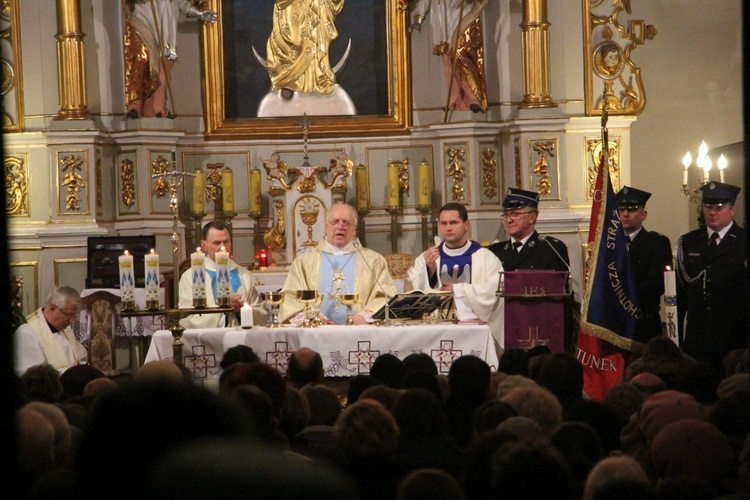 Powitanie ikony MB Częstochowskiej w Kozłowie Szlacheckim