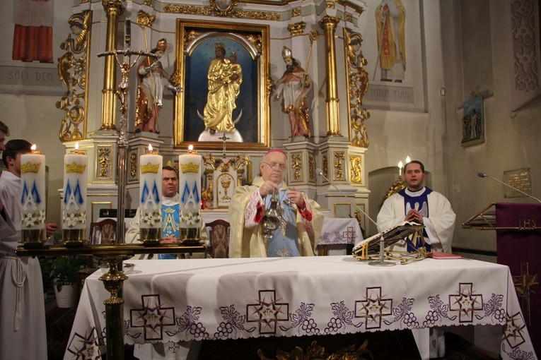 Powitanie ikony MB Częstochowskiej w Kozłowie Szlacheckim
