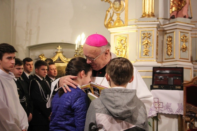 Powitanie ikony MB Częstochowskiej w Kozłowie Szlacheckim