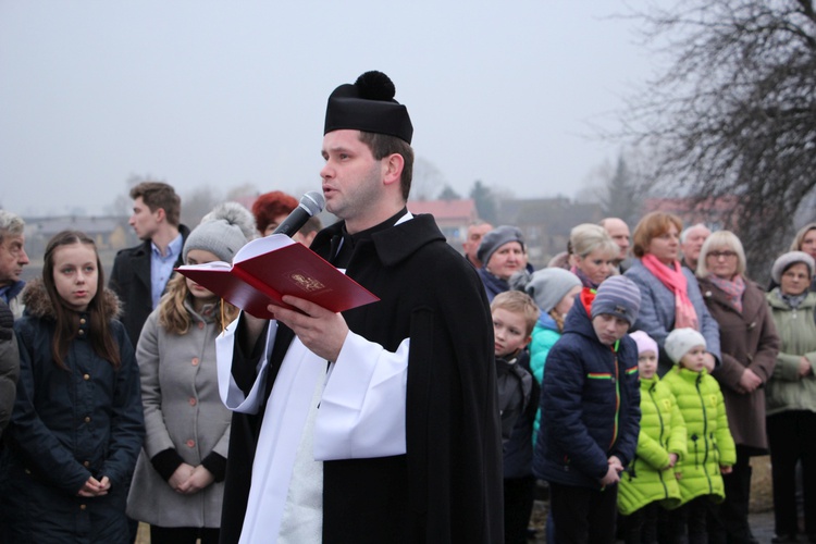 Powitanie ikony MB Częstochowskiej w Kozłowie Szlacheckim