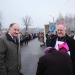 Powitanie ikony MB Częstochowskiej w Kozłowie Szlacheckim