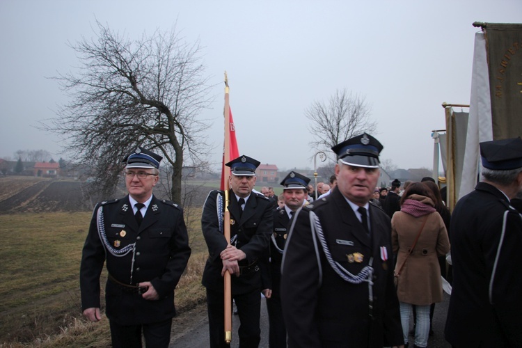 Powitanie ikony MB Częstochowskiej w Kozłowie Szlacheckim