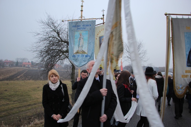 Powitanie ikony MB Częstochowskiej w Kozłowie Szlacheckim