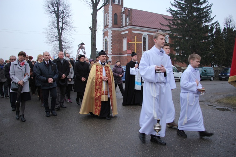 Powitanie ikony MB Częstochowskiej w Kozłowie Szlacheckim