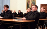 Na spotkanie przybyło osiemnastu dekanalnych opiekunów Służby Liturgicznej.