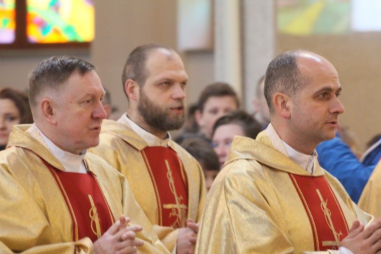 Msza św. rozpoczynająca VIII Mistrzostwa LSO w piłkę nożną 