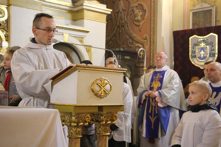 Powitanie ikony MB Częstochowskiej w Rybnie