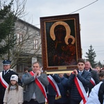 Powitanie ikony MB Częstochowskiej w Giżycach