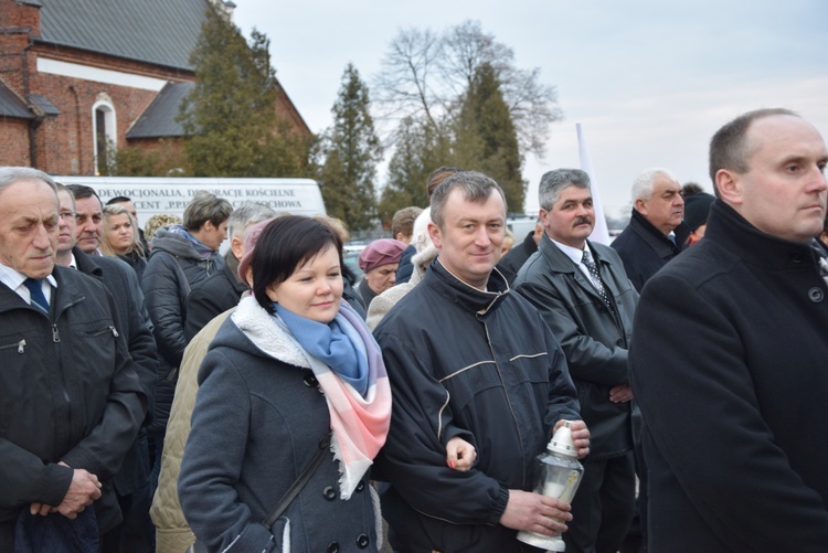 Powitanie ikony MB Częstochowskiej w Giżycach