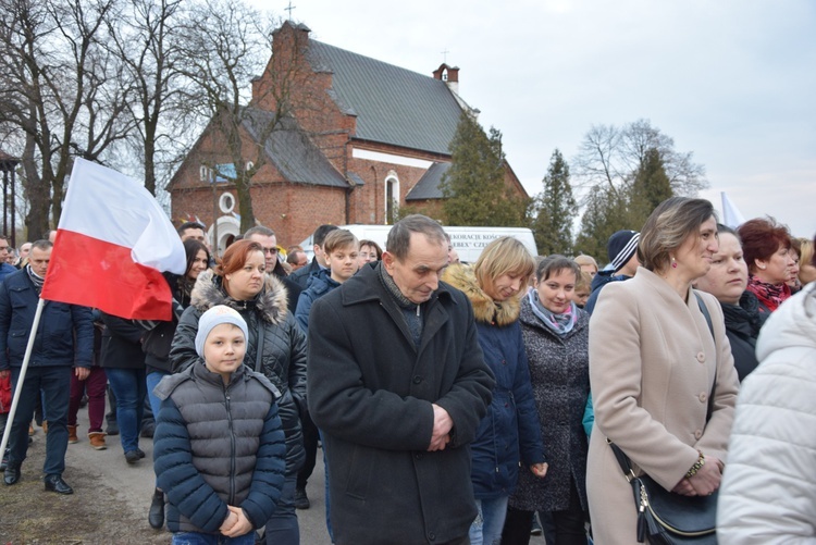 Powitanie ikony MB Częstochowskiej w Giżycach