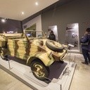 VolksWagen Kübelwagen z Muzeum Wojny w Bastogne, w Belgii. 