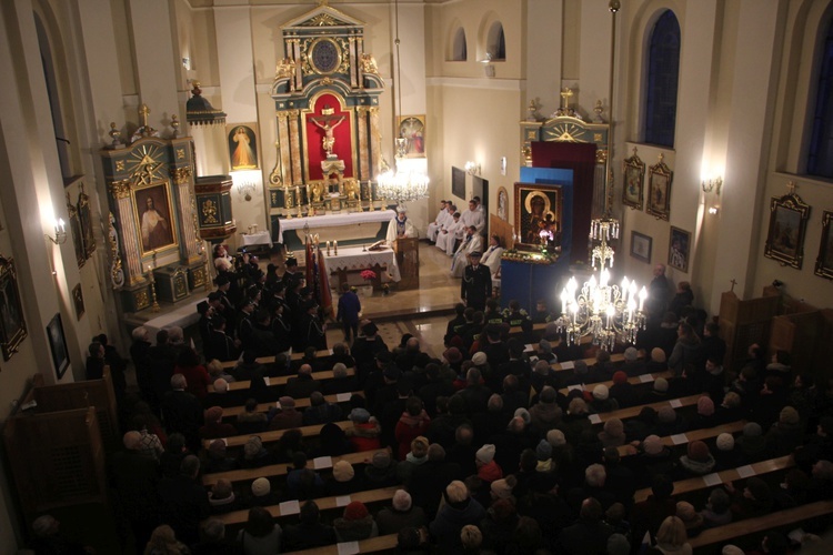 Powitanie ikony MB Częstochowskiej w Mikołajewie