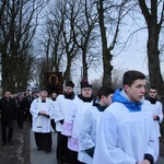 Powitanie ikony MB Częstochowskiej w Mikołajewie