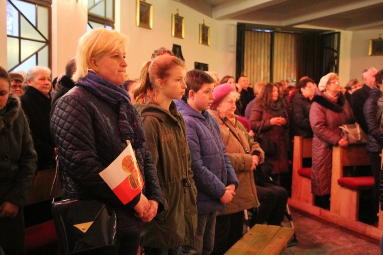 Powitanie ikony MB Częstochowskiej w Pilawicach