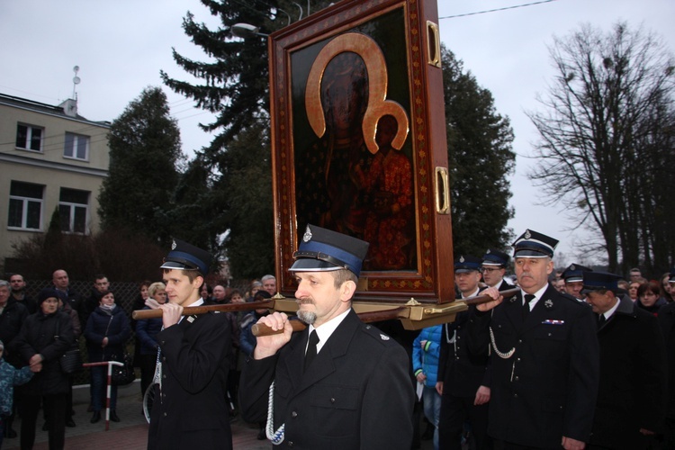 Powitanie ikony MB Częstochowskiej w Pilawicach