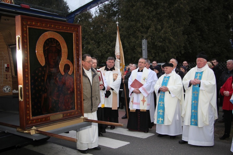 Powitanie ikony MB Częstochowskiej w Pilawicach