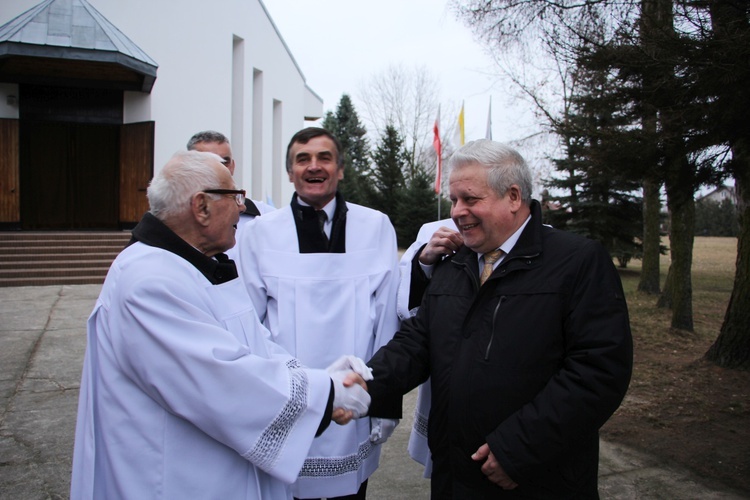 Powitanie ikony MB Częstochowskiej w Pilawicach