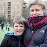 Dla Anny Walewskiej (na zdjęciu z synem Stanisławem) ważny jest dobry kontakt ze szkołą.