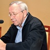 Koszalin, 8 marca: o. Marko Rupnik podczas konferencji w auli WSD.