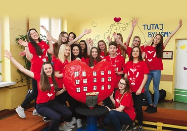 Gimnazjaliści z Rudy Śląskiej- -Halemby okazują wielkie serce w szkole i poza nią