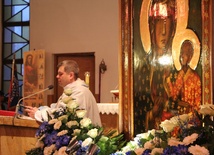 Ks. Marcin Rutkowski zapewnił, że parafianie godnie przygotowali się na powitanie Maryi