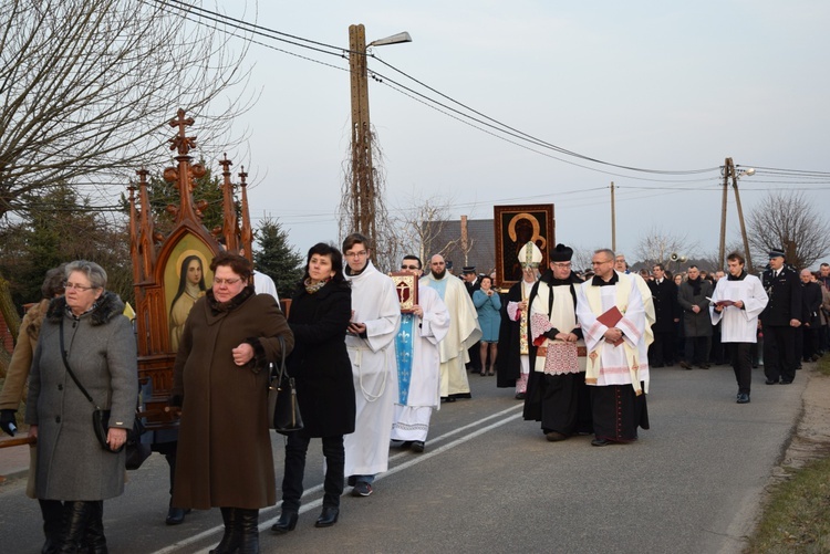 Powitanie ikony MB Częstochowskiej w Brochowie