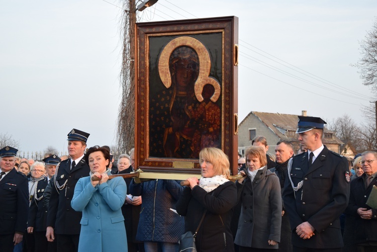 Powitanie ikony MB Częstochowskiej w Brochowie