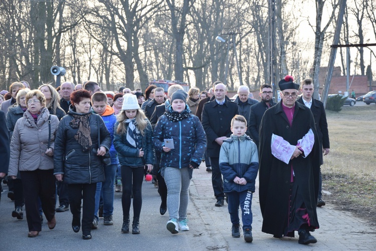 Powitanie ikony MB Częstochowskiej w Brochowie