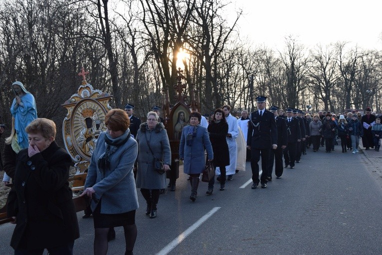 Powitanie ikony MB Częstochowskiej w Brochowie