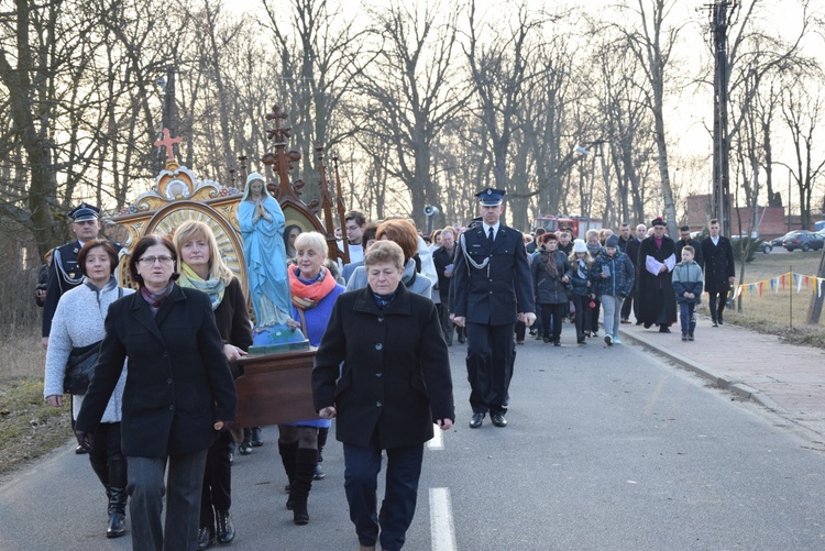 Powitanie ikony MB Częstochowskiej w Brochowie