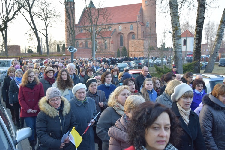 Powitanie ikony MB Częstochowskiej w Brochowie