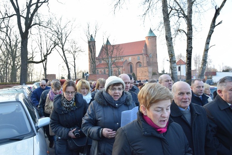 Powitanie ikony MB Częstochowskiej w Brochowie