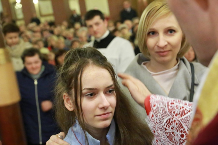 Bierzmowanie w par. pw. Miłosierdzia Bożego w Brzesku