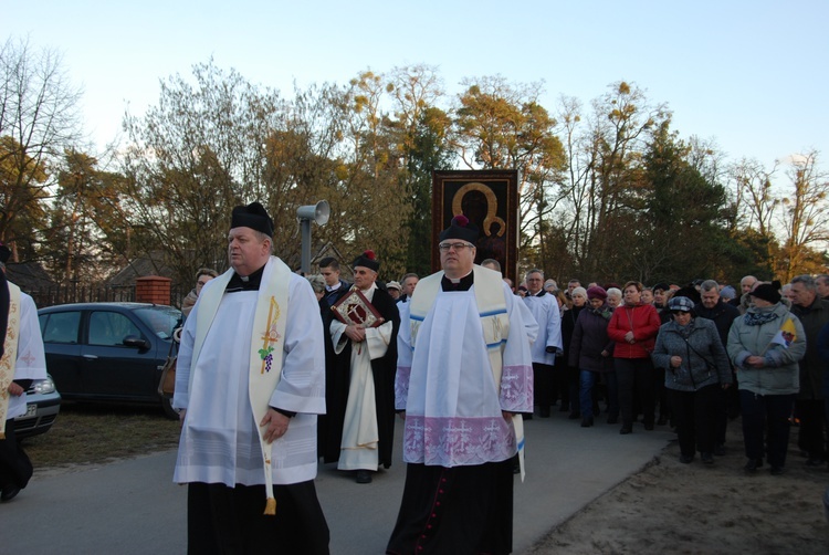 Powitanie ikony MB Czestochowskiej w Kamionie Sochaczewskim