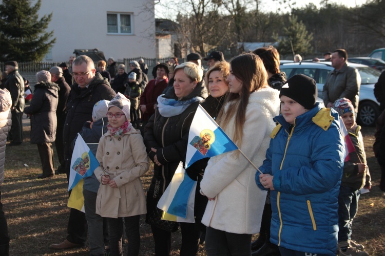 Powitanie ikony MB Czestochowskiej w Kamionie Sochaczewskim