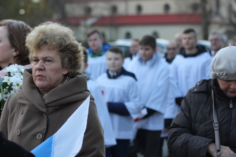 Powitanie ikony MB Czestochowskiej w Kamionie Sochaczewskim