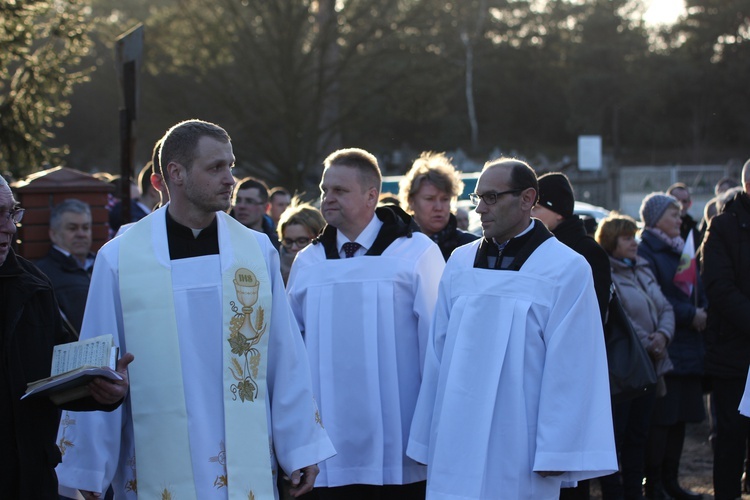 Powitanie ikony MB Czestochowskiej w Kamionie Sochaczewskim