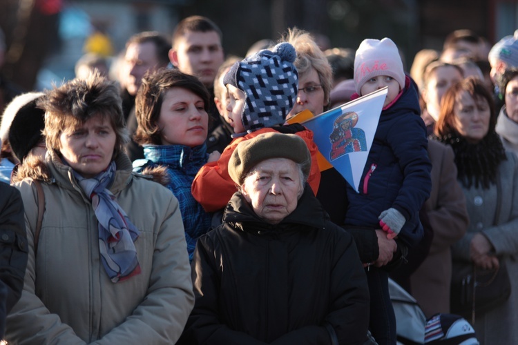 Powitanie ikony MB Czestochowskiej w Kamionie Sochaczewskim