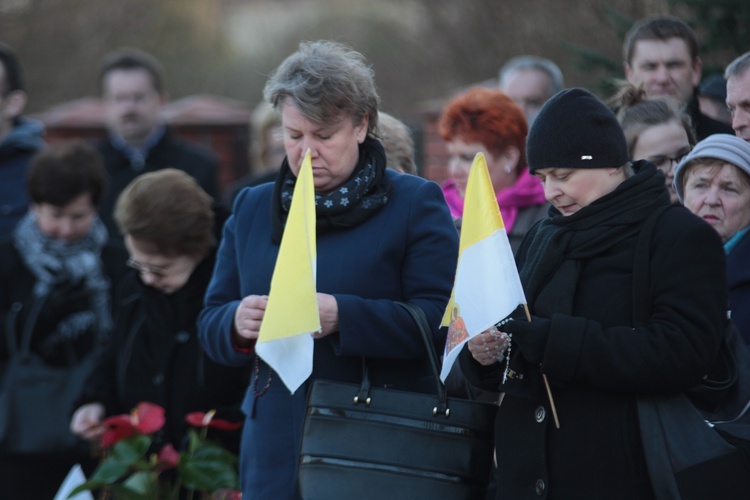 Powitanie ikony MB Czestochowskiej w Kamionie Sochaczewskim