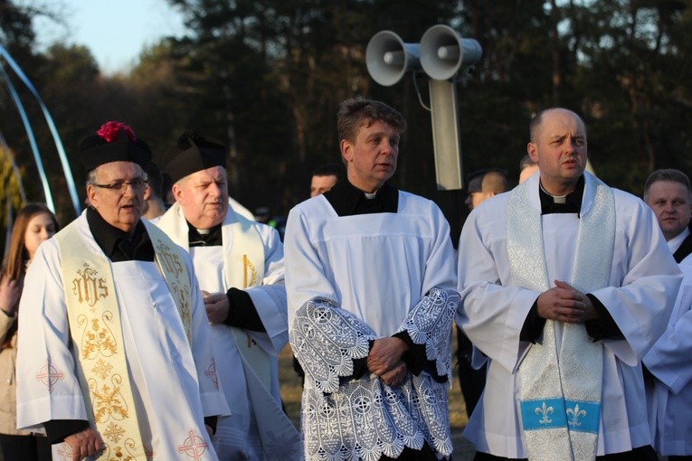 Powitanie ikony MB Czestochowskiej w Kamionie Sochaczewskim
