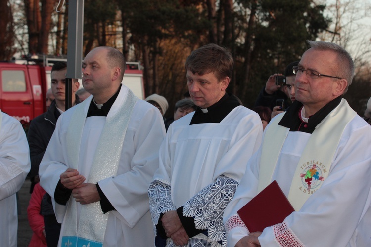 Powitanie ikony MB Czestochowskiej w Kamionie Sochaczewskim