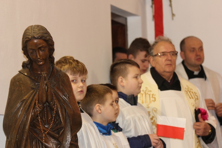 Powitanie ikony MB Czestochowskiej w Kamionie Sochaczewskim